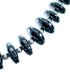 Genuine Sterling Silver Hematite Bead Necklace RX114920